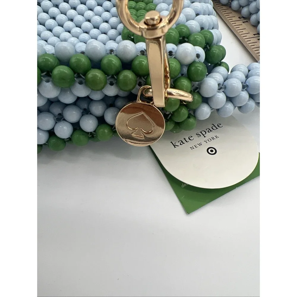Kate Spade‎ NY x Target LTD Edition Color-block Beaded Crossbody Bag Blue/Green